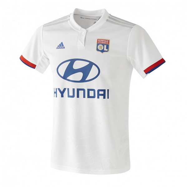 Camiseta Lyon Primera 2019-2020 Blanco